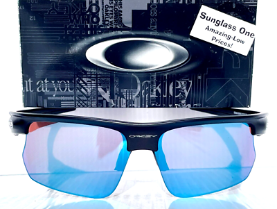 Oakley BiSphaera Matte Black POLARIZED PRIZM Blue Water Lens