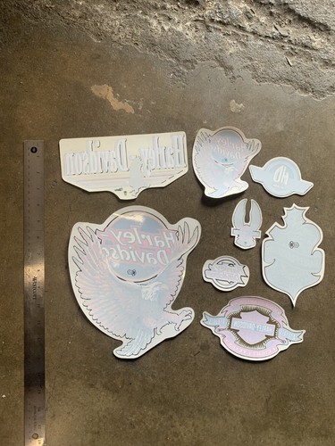 Vintage Harley Decal Sticker Lot 1970's Panhead Shovelhead Ironhead Chopper - Picture 6 of 6