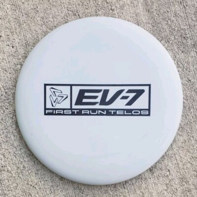 EV-7 First Run OG Medium Telos 175g Grey Putter Golf Disc 9/10