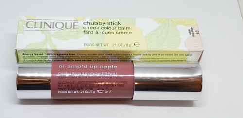 NIB Clinique chubby stick cheek colour balm color FULL-Size .21oz 6g "choose" - Picture 2 of 6