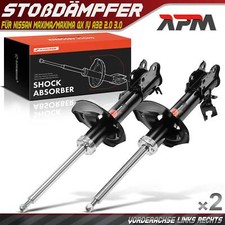 2 ammortizzatori pressione gas anteriore sinistro destro per Nissan Maxima/Maxima QX IV A32