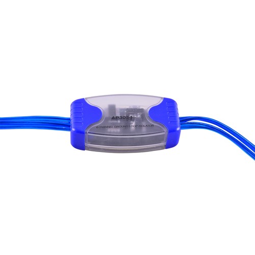 4-Channel RCA Audio Noise Filter Suppressor Ground Loop Isolator Car Stereo 50W - Picture 4 of 4