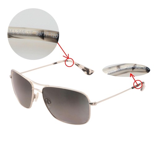 Nuevas lentes de repuesto polarizadas marrones Walleva para gafas de sol Maui Jim Wiki - Imagen 4 de 8