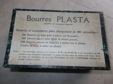 CARTOUCHES DE CHASSE BOURRES PLASTA EN LIEGES