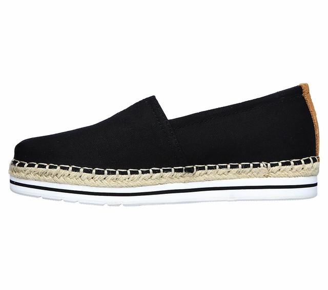 skechers bobs canvas slip on espadrilles