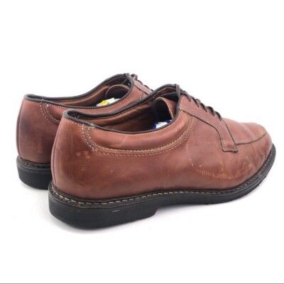 Allen Edmonds Wilbert Moc Toe Oxfords Mens Size 14 E Brown  display picture 3