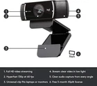 -Logitech C922x BUSINESS Webcam - 1080p30FPS - BRAND NEW & SEALED - ZOOM
