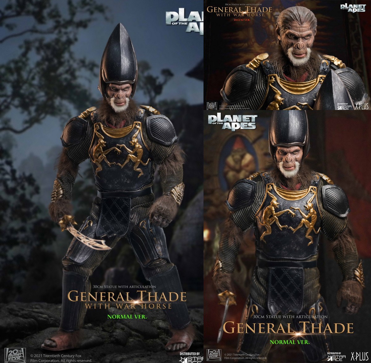 Star Ace Toys SA9044 Planet of the Apes Zod General 1/6 Action