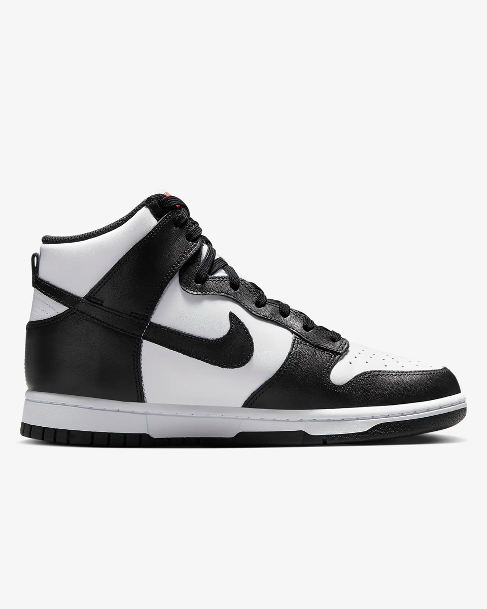 Nike Dunk High DD1869-103 Sneaker Women White Black Leather