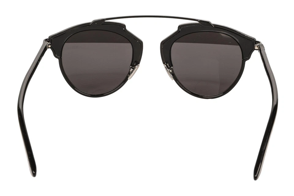 Auténticas gafas de sol redondas negras para mujer Dior SoReal B0YMD tonos 48/22/140 Foto 4 de 4