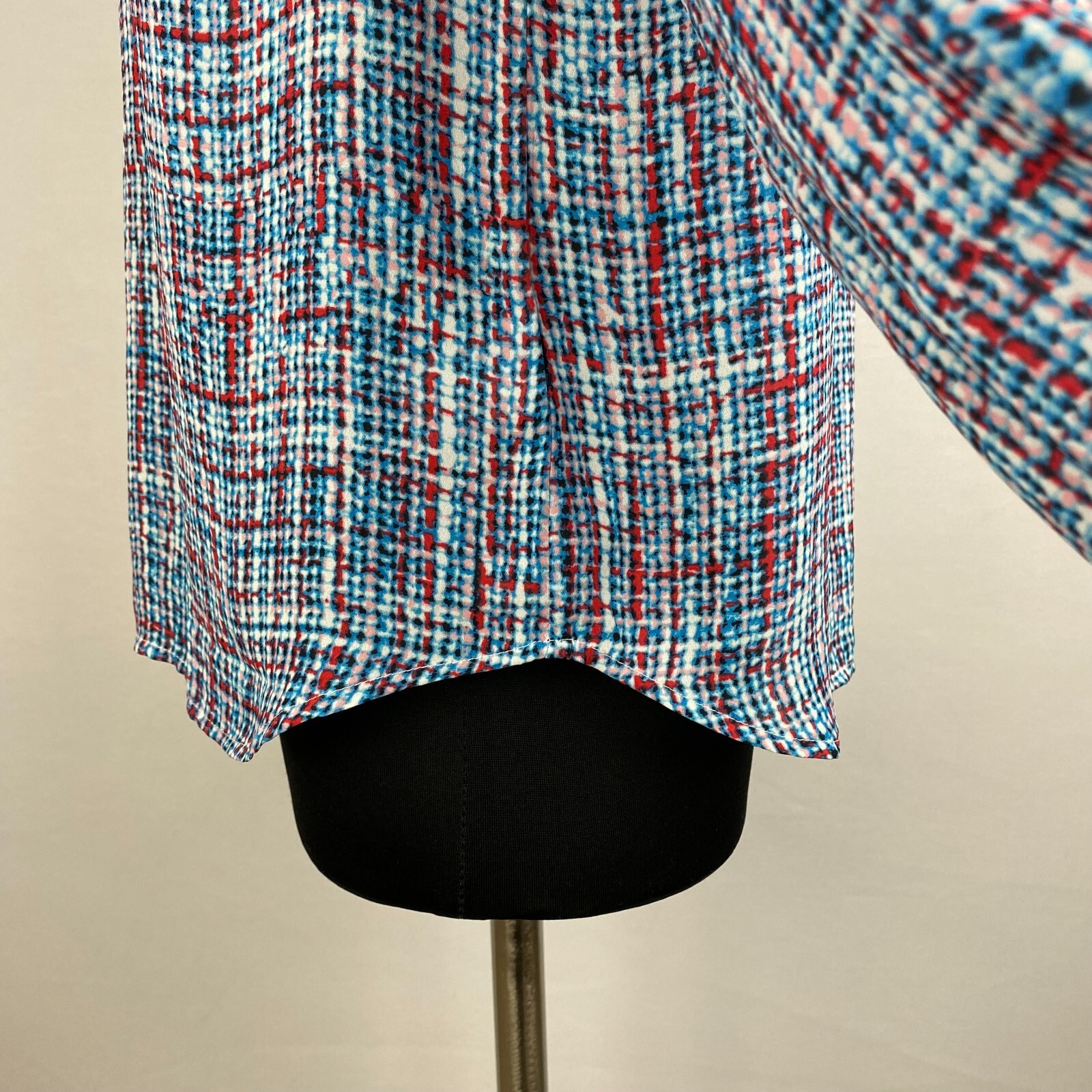 Talbots Petites MP Multicolor Pattern Hidden Butt… - image 6