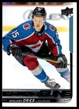 2018-19 Upper Deck Young Guns Sheldon Dries Rookie Colorado Avalanche #240 R36