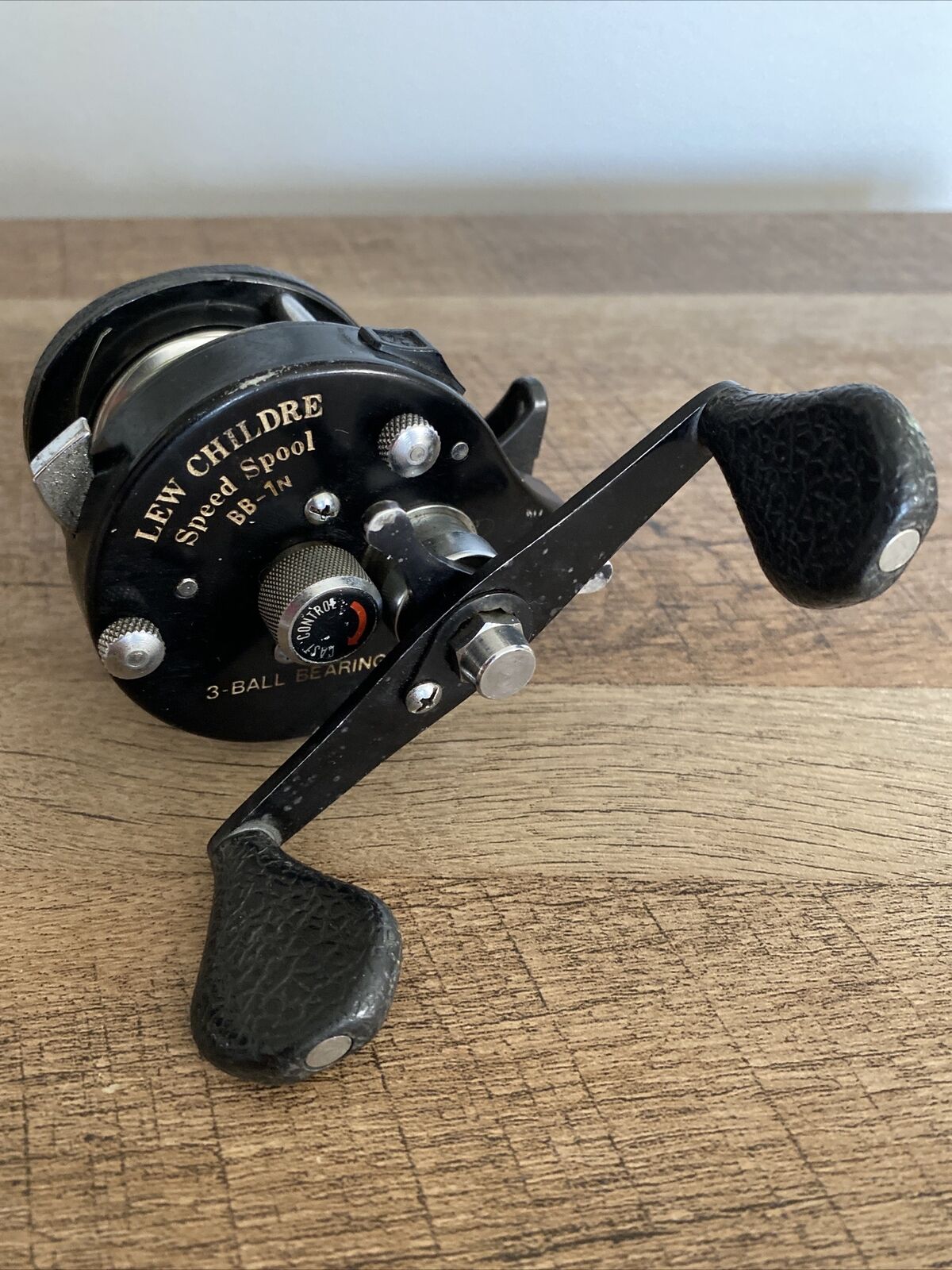 Vintage Lew Childre Speed Spool BB-1N Baitcasting Fishing Reel