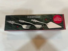 International Silver Company Christmas Silver Plated Serving Utensils SEE PHOTOS