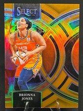 Brionna Jones 2023-24 Select Premier ORANGE PRIZM /125 #115 Connecticut Sun