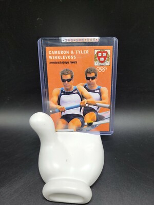 G.A.S. Trading Cards #33 WINKLEVOSS TWINS RAGING RIVER Rookie RC