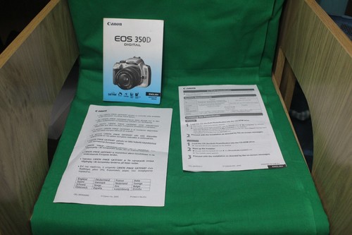 canon eos 350d digital camera silver body with 28-90mm zoom lens - Picture 3 of 11
