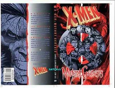 JIM LEE X-MEN ORIGINAL PRODUCTION ART COVER WOLVERINE GAMBIT ROGUE MARVEL COMICS