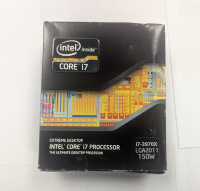 Intel BX80619I73970X SR0WR Core i7-3970X Processor Extreme Edition 15M Cache NEW