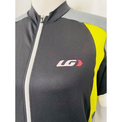 Maillot Cyclisme Louis Garneau Femme, Noir, Zip, Poches, Léger, Taille S
