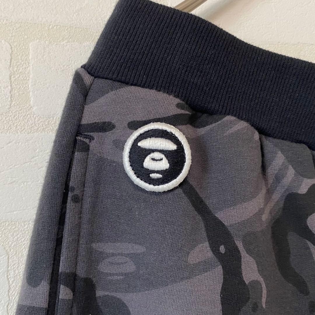 Unused Aape A Bathing Ape Camouflage Cropped Sweatpants black XS BA0226248 thumbnail 4