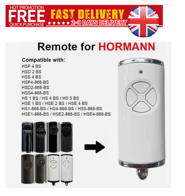 HORMANN FERNBEDIENUNG GARAGENTOR GARADOR SCHLÜSSELANHÄNGER HAND SET SENDER 868 HSE