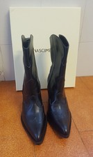 Tronchetti Rinascimento neri N.39 Stivaletti Ankle Boo Black + scatola originale