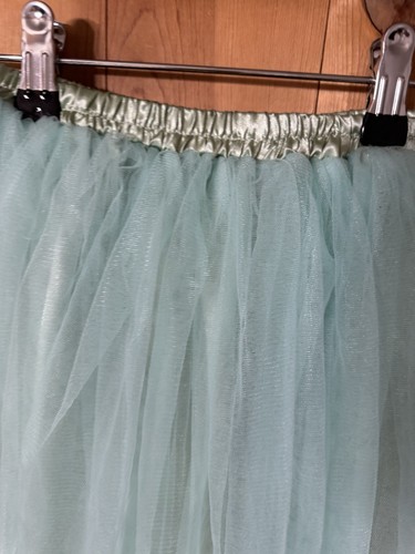 Teens/Girls Fairy God Mother Sea Foam Green TULLE TUTU SKIRT WAIST 20-24 M 7/8? - Picture 20 of 24