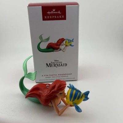 Hallmark Keepsake 2025 Fintastic Friendship Disney the Little Mermaid
