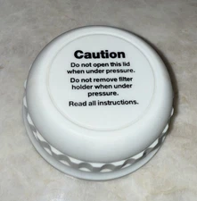 Krups Espresso Machine 963 963A 963B Boiler Cap/Lid - Replacement Parts WHITE