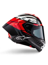 Alpinestars Supertech R10 Helmet Element Carbon/Red/White Small