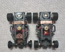 Aurora Afx 2 Piece Magna Traction Chassis Lot
