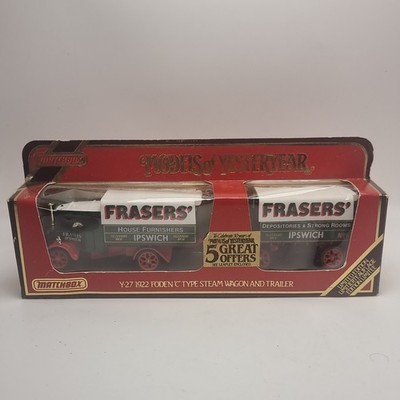 Model Of Yesteryear Y-27 1922 Foden C Type Steam Wagon & Trailer Limited Edition