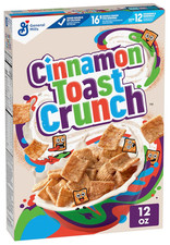 Cinnamon Toast Crunch Breakfast Cereal, Crispy Cinnamon Cereal, 12 oz