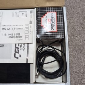 Junk EPOCH SUPER CASSETTE VISION Console with Box, Manual & Postcard + Game Rare