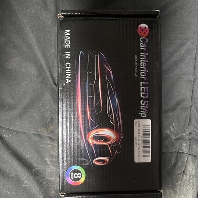 Car Magic Lantern Color Chasis Lamp Underglow LED Neon Kit Light Strip Truck NEW