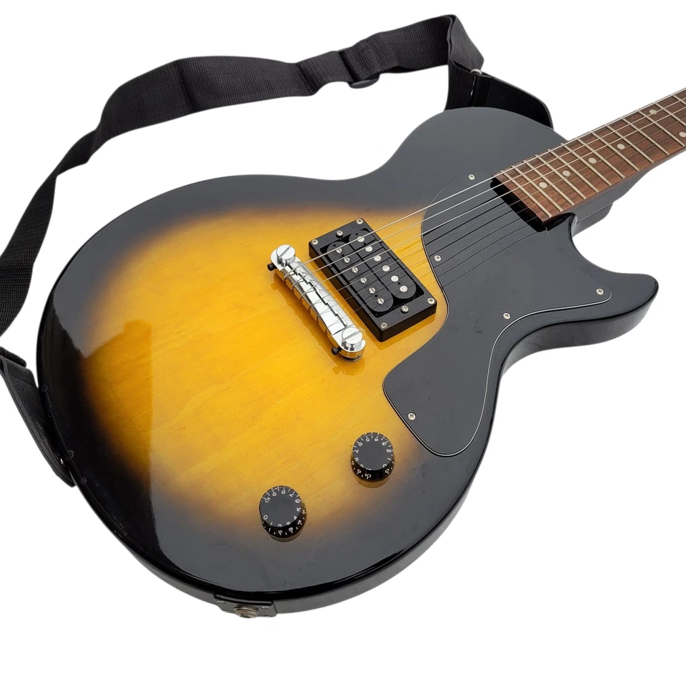 Guitarra Eléctrica Maestro Gibson Baldwin Tobacco Sunburst Guitarra Negra con Estuche Foto 2 de 4