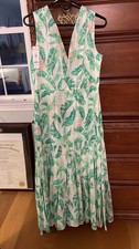 NWT Charlie Paige Size M Sleeveless Maxi Dress Beach Tropical Floral
