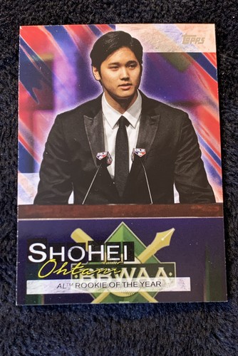 2019 Topps Update Series - Shohei Ohtani Player Highlights AL ROY #SO-17