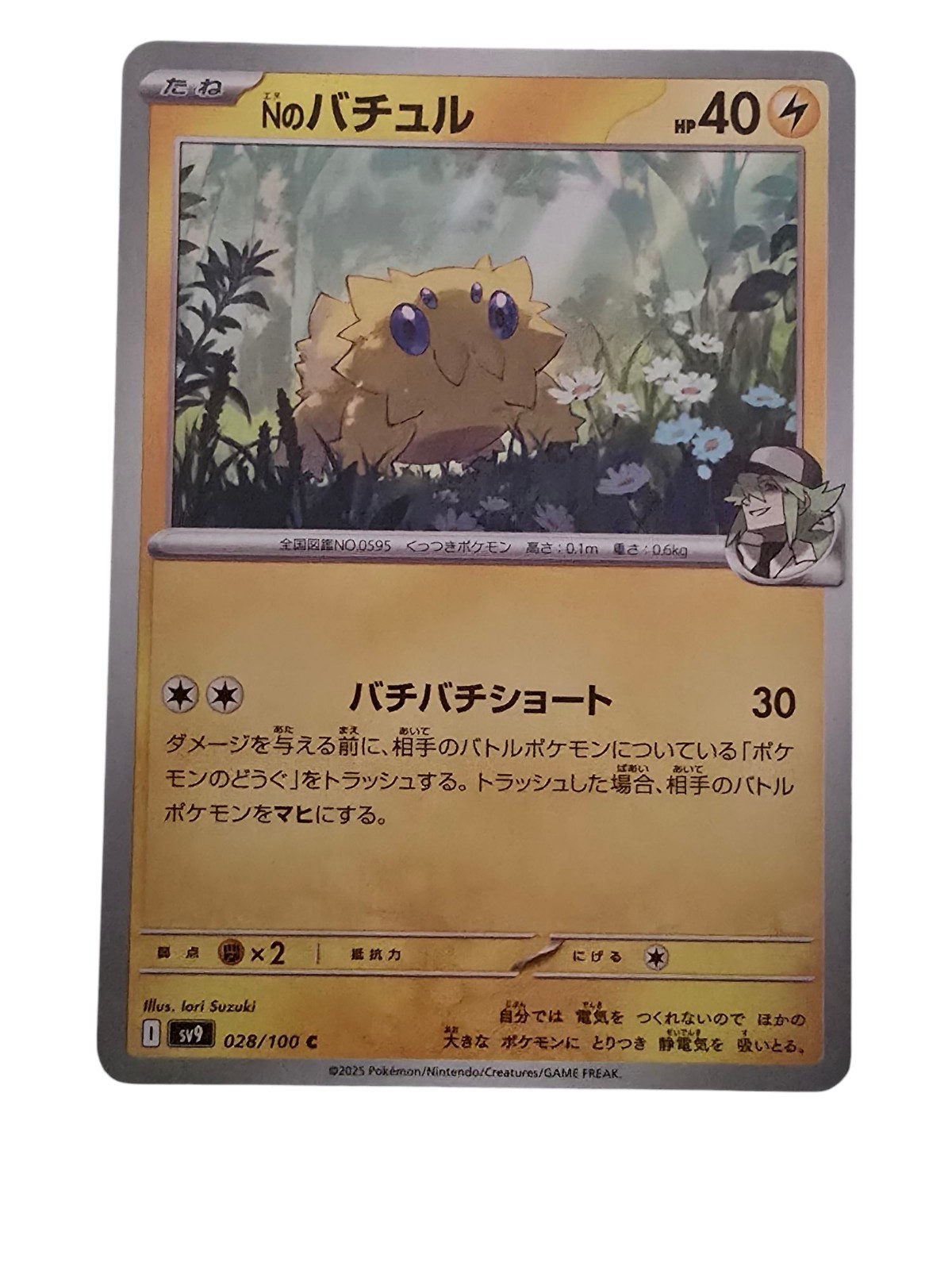N's Joltik #28 | Pokemon Japanese Battle Partners
