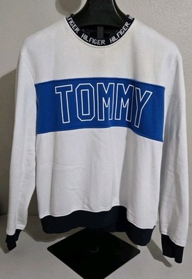 Minor Stains Nice Comfy Tommy Hilfiger Logo Size XL Pullover  Sweatshirt