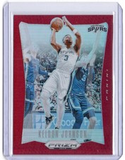 KELDON JOHNSON 2023-24 PANINI PRIZM DECA BASKETBALL RED SPURS /199