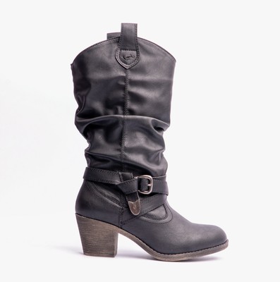 Rocket Dog Sidestep Damen Synthetik Slipper Freizeit Cowboy & Western Stiefel