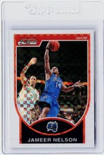 2007-08 BOWMAN CHROME XFRACTOR #14 - JAMEER NELSON #ED 40/50
