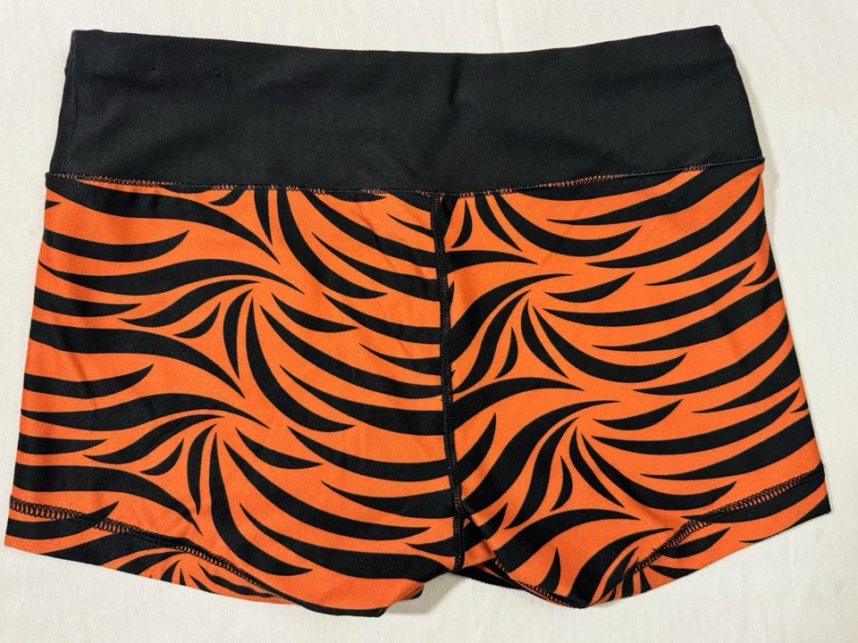 NFL Team Apparel Cincinnati Bengals Short Shorts Womens M - Image 2 of 4