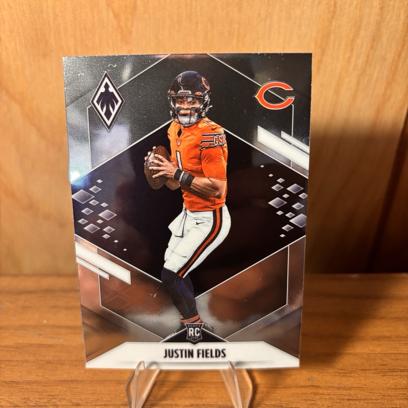 Justin Fields 2021 Panini Phoenix RC #108 Chicago Bears Rookie Card