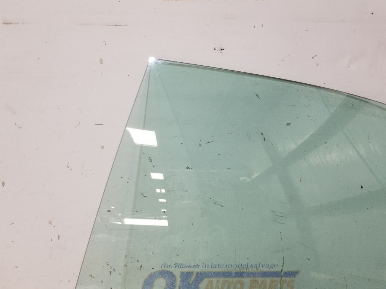14 2014 MASERATI GHIBLI SQ4 REAR DOOR WINDOW GLASS