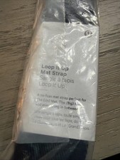 Lululemon Loop It Up Mat Strap Black NEW