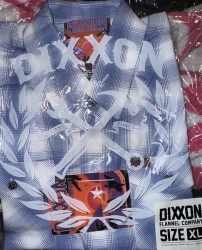 DIXXON FLANELL HERREN XL "THE PADDLE OUT" BAMBUS HEMD