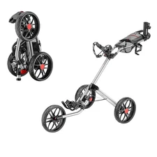 CaddyLite 15.3 V2 Golf Push Cart – Lightweight Aluminum 3-Wheel Trolley with ...